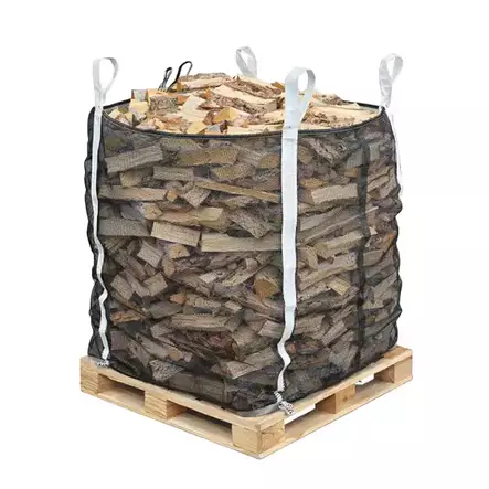 Halkosäkki 1000kg musta PE 10 kpl säkki - Muut metsätyötarvikkeet - 6438168121628 - 1