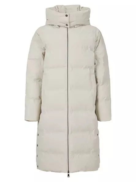 Brandtex pitkä toppatakki beige 36 - Naisten toppatakit - 5713242400204 - 2