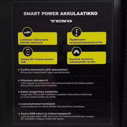 Akkukotelo säänkestävä - Akkutarvikkeet - 6438168099897 - 2