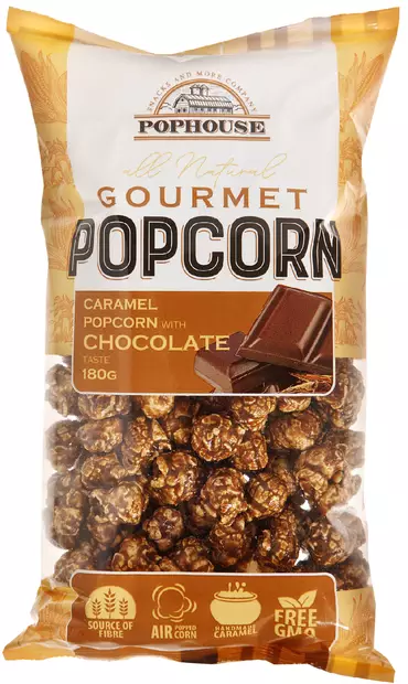 Gourmet popcorn karamellisoitu 180g - Popcorn - 4751028310218 - 2