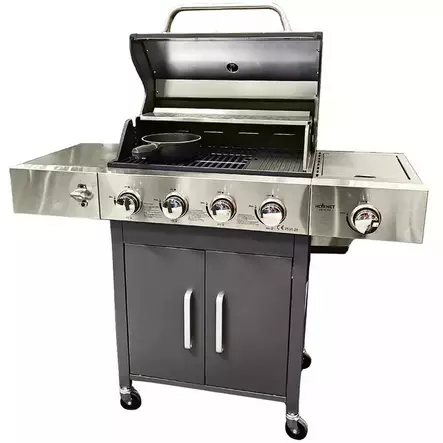 Hornet Kaasugrilli 4+1 harmaa - Kaasugrillit - 6438168119519 - 1